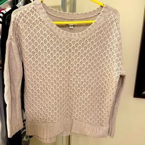 3/4 Length Sleeve khaki Sweater